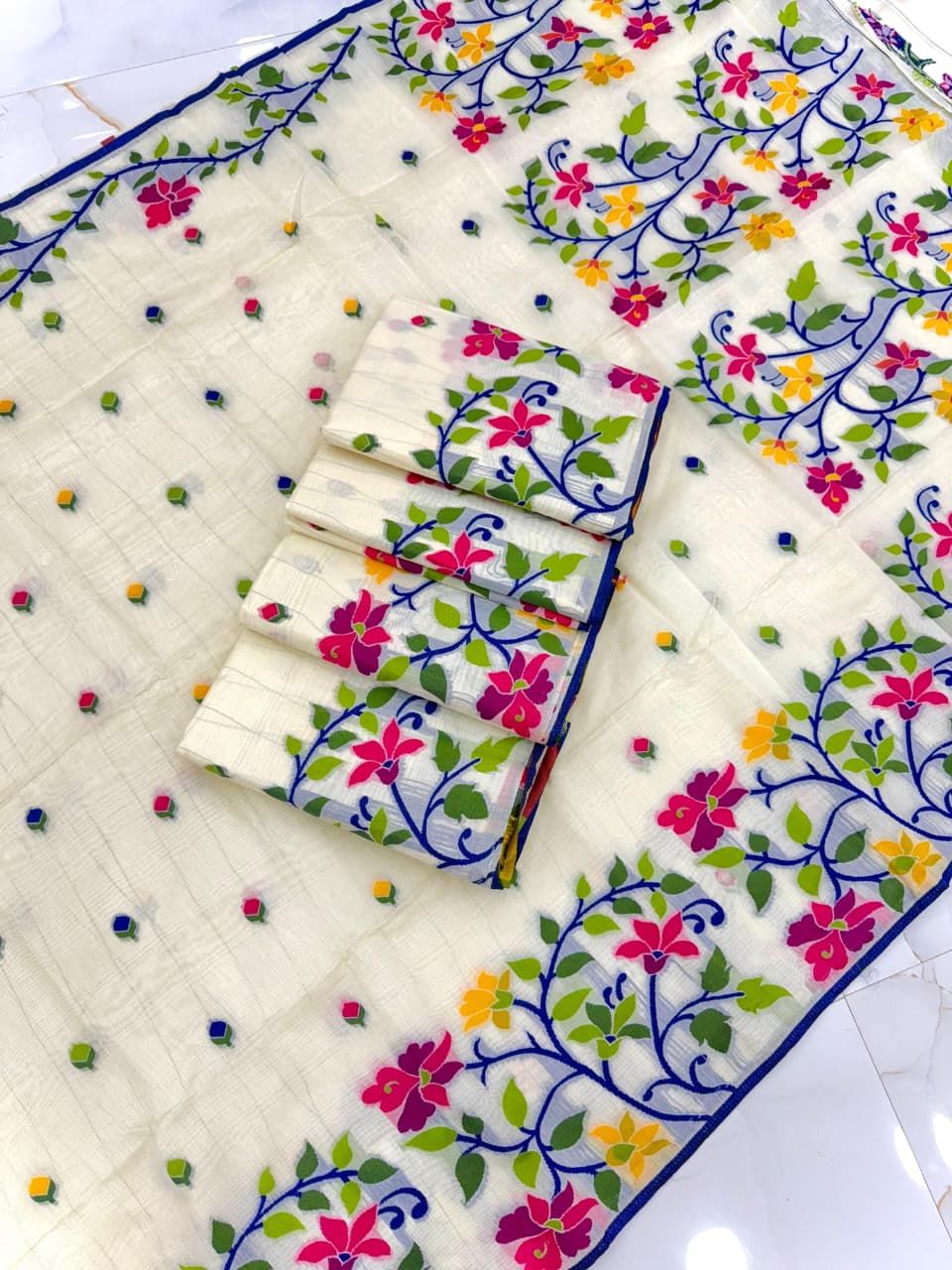 Kashmiri Cotton Sarees
